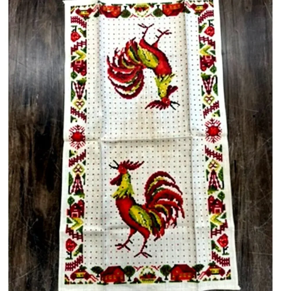 None and/or Unknown vintage dishtowel